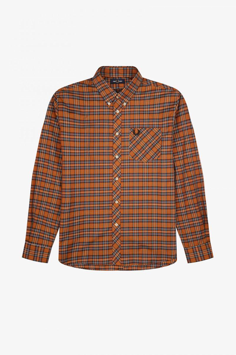 Camel Fred Perry M8820 Men's Shirts | PH 1508HAPK